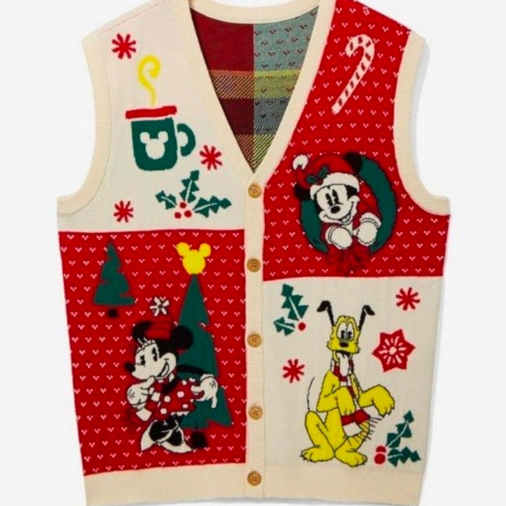 Disney Mickey and Friends Christmas Vest